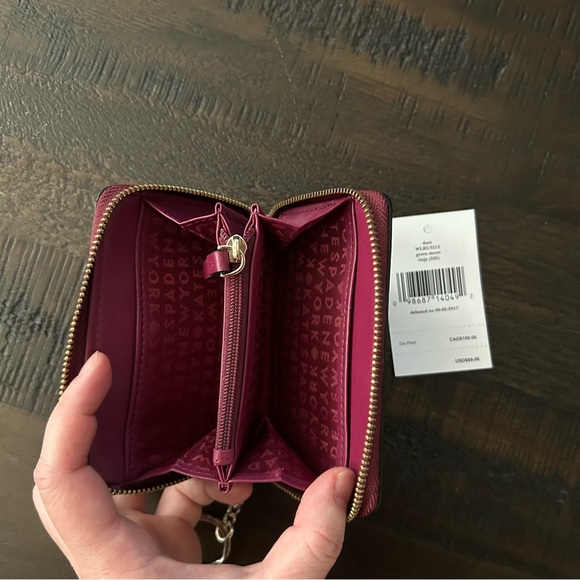 Kate Spade Merlot Wallet - Picture 5 of 9